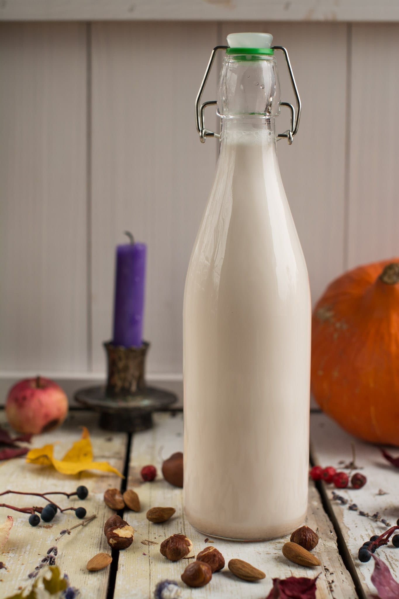 Homemade almond milk