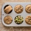 These vegan rhubarb muffins make a perfect breakfast or a lean snack to enjoy in the afternoon with tea. Besides being quick and easy to make, they are also oil-free, sugar-free, dairy-free, gluten-free.