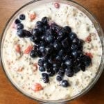 Gut-friendly homemade oat yoghurt for a healthy breakfast or snack.