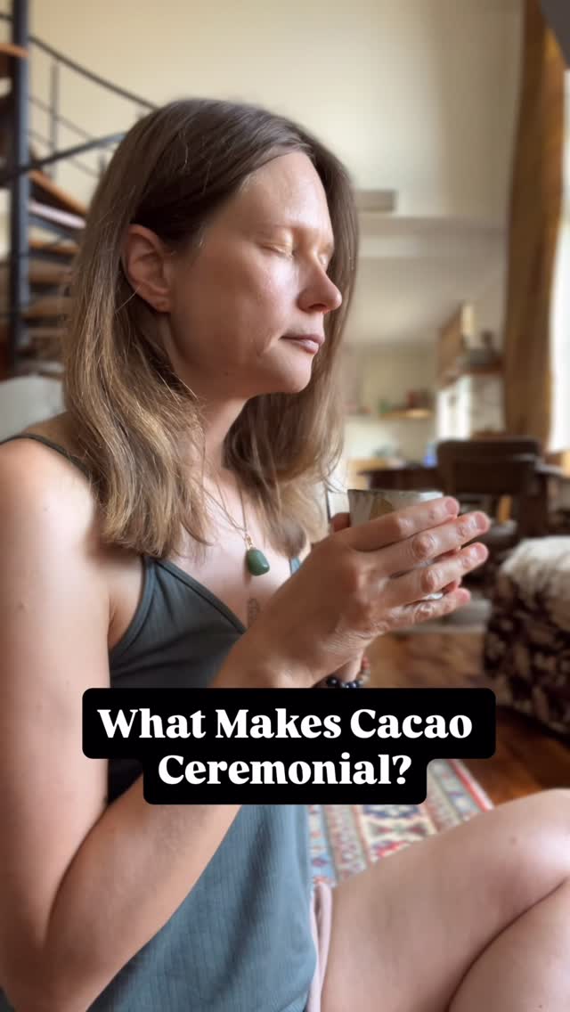 Ceremonial cacao: more than just chocolate 🍫 

Ceremonial cacao is not your everyday cocoa. It’s made from specially fermented, often minimally roasted or raw cacao beans — crafted to retain deep energetics. Only a small fraction of cacao qualifies as “ceremonial” (some sources estimate ~3%) because of its method, intention, and purity.

✨ What sets it apart:
✔️It’s often consumed in ritual — with intention, meditation, and presence
✔️Has heart-opening & meditative qualities
✔️Rich in antioxidants, magnesium, and mood-supporting compounds
✔️May help regulate blood pressure and support energetic balance

⚠️ Be cautious if you:
✔️Are sensitive to stimulants or caffeine
✔️Have anxiety, migraines, or certain cardiac conditions
✔️Are pregnant or have pregnancy-sensitive health concerns

Raw vs Roasted
Some cacao pastes are raw (never roasted), so they require very gentle heating (below ~45 °C) to preserve nutrients and energetics. Others are lightly roasted for flavor and can handle up to ~80 °C without harm. Always check the label and adjust accordingly.

💫 Drinking ceremonially is not about getting “a high” — it’s about opening your heart, connecting more deeply, and setting sacred space.

If you’d like to explore cacao in community or host your own ceremony (solo or shared), check out @kundalini.kakao — they offer beautiful cacao experiences aligned with intention and healing as well as intentionally sourced cacao paste. Use code NELE11 for 11% off!

Sending you lots of light and love 🌞💚
Nele

I also welcome you on👧🙋‍♀️
𝙁𝙖𝙘𝙚𝙗𝙤𝙤𝙠: nutriplanet.health.hub
𝙋𝙞𝙣𝙩𝙚𝙧𝙚𝙨𝙩: nutriplanet
𝙏𝙬𝙞𝙩𝙩𝙚𝙧: thenutriplanet
𝙔𝙤𝙪𝙏𝙪𝙗𝙚: @nutriplanet

May this reach those who are asking. May it move only where it’s welcome — and may that be enough.

#CeremonialCacao
#CacaoCeremony
#CacaoRitual
#CacaoLovers
#CacaoMagic
#CeremonialCacaoDrink
#CacaoWisdom
#CacaoMedicine
#CacaoHeartOpener