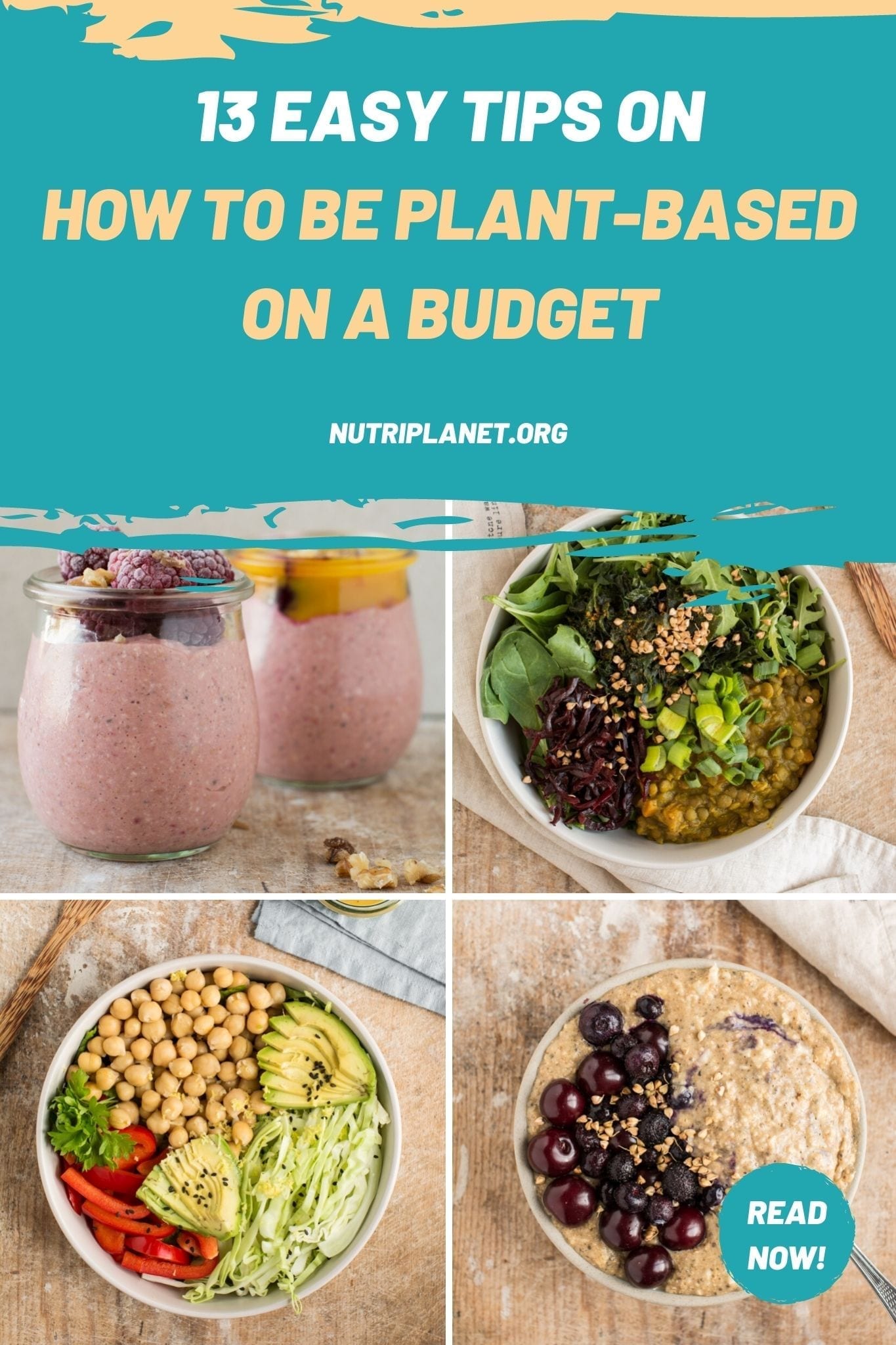13 consejos sencillos para llevar una dieta basada en plantas con un presupuesto ¡Un estilo de vida saludable y sostenible no tiene por qué ser caro!
