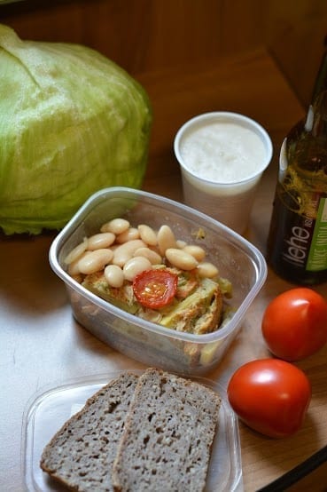 Potato-Leek Quiche, Buckwheat Bread, Iceberg, Tomatoes