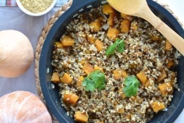 Pumpkin-Lentil Risotto