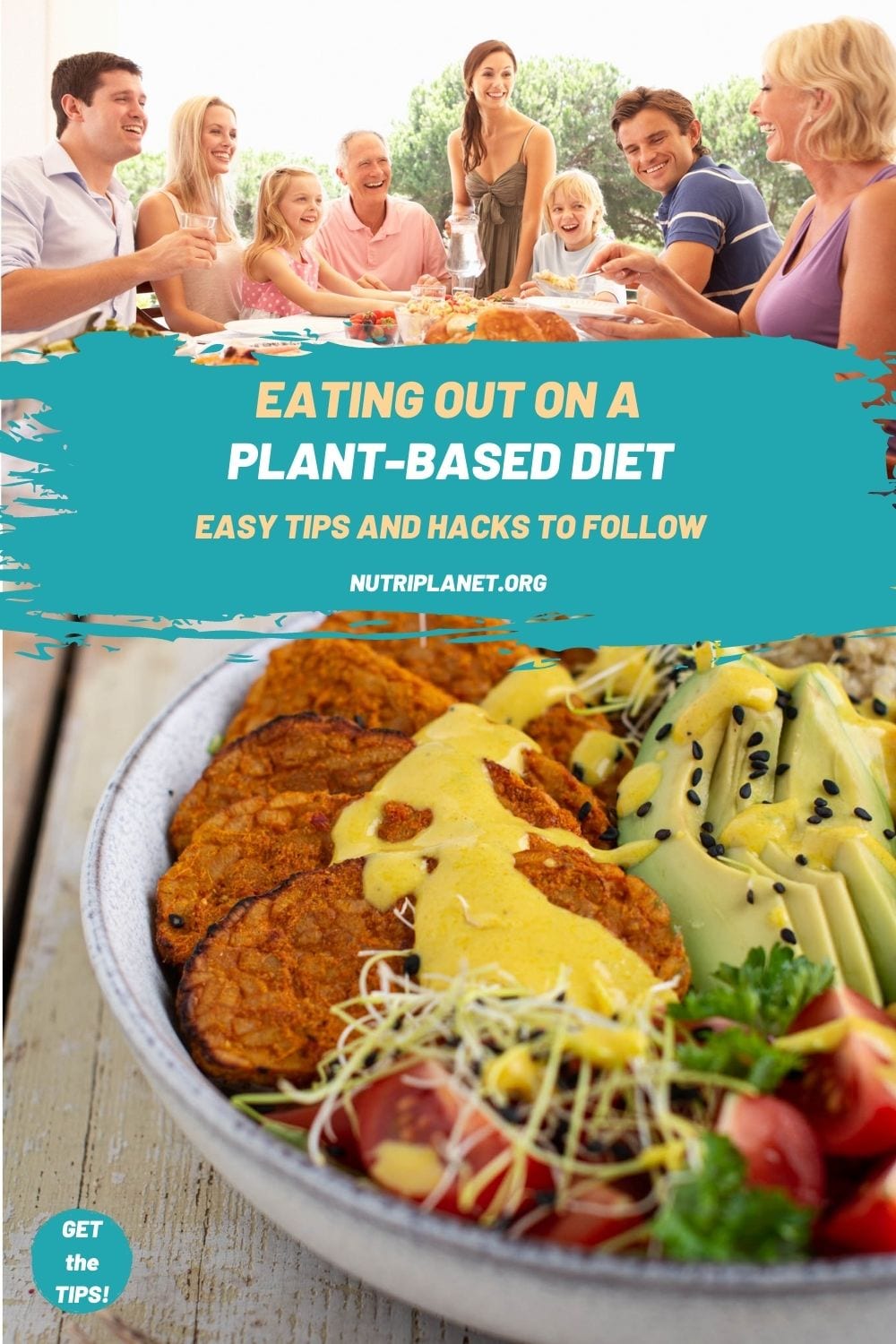 Easy tips and hacks for eating out on plant-based diet. Eating out as a vegan doesn't have to be hard!