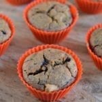 Poppy Seed Muffins with Chocolate Buttons