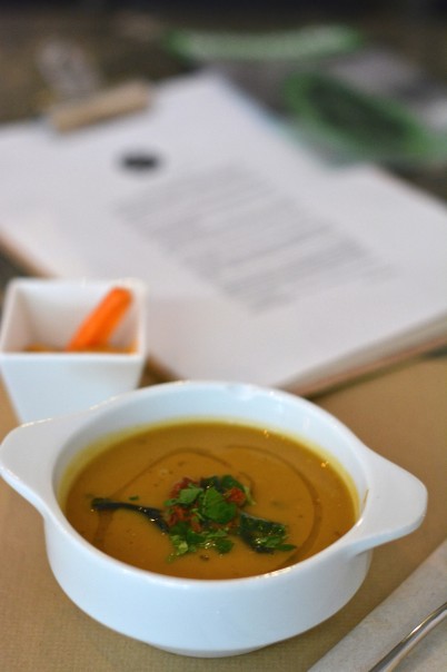 Chestnut Soup with Garlic