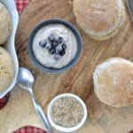 Spelt Buns with Cashew-Raw Buckwheat Cream