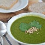 Broccoli-Spinach Soup, Green Food for St. Patrick's Day