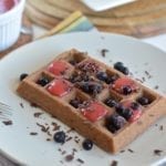 Plant-Based Oil-Free Oven Waffles