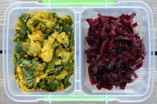 Lentil-Quinoa Stew with Kale and Beetroot