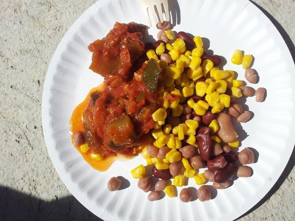 Ratatouille with Beans and Corn