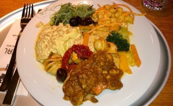 A plateful of goodness at Tibits in Zürich