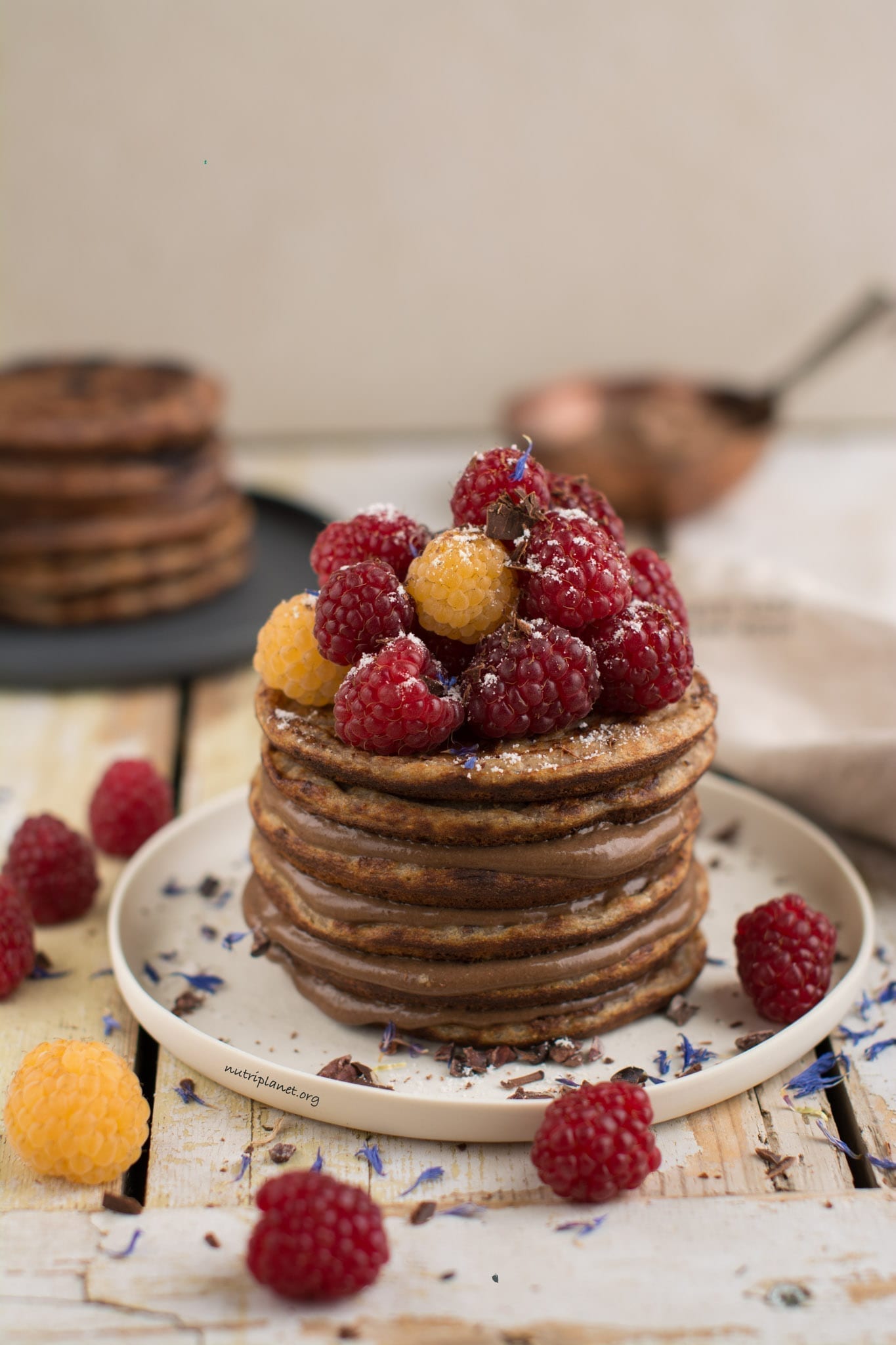 Vegan Buckwheat Sourdough Pancakes