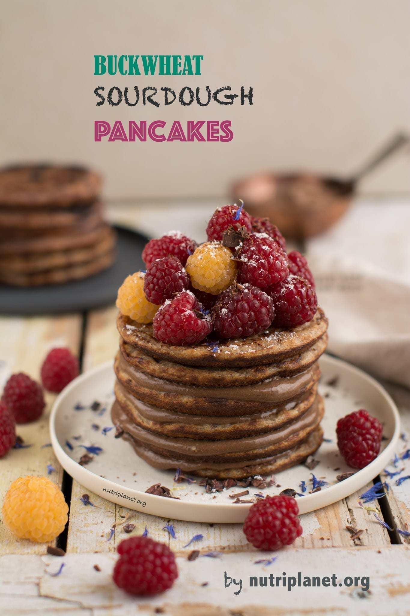 Buckwheat Sourdough Pancakes