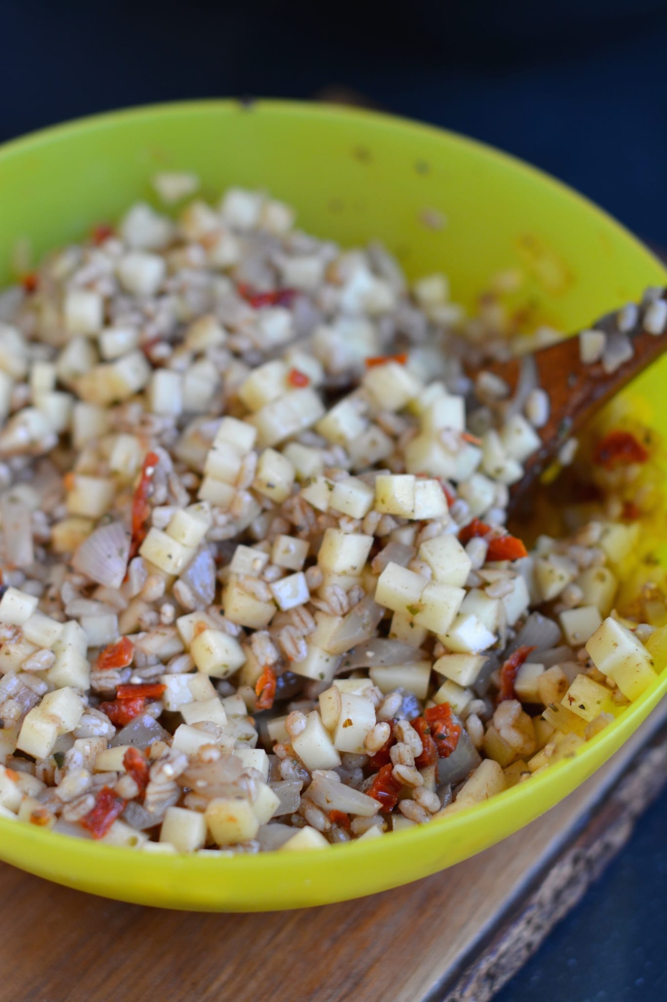 Potato-Barley Sausages