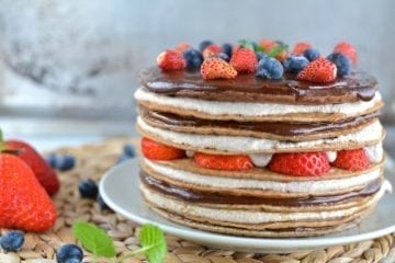 Vegan Pancake Tart