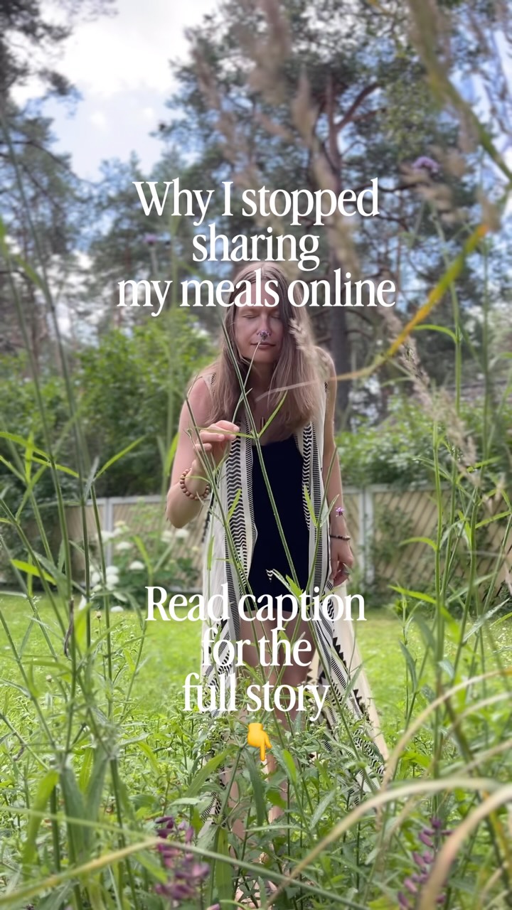 Something has shifted in my relationship with food.

During a deep meditative experience, I had a stark realisation — the drive behind my healthy eating had mainly come from fear. Fear of becoming ill, fear of gaining weight.

Before putting anything into my mouth, I was assessing most foods through the lens of fear.

After allowing myself to be radically honest about that, everything changed.

Now I eat out of love for my body. Out of a desire to support my vessel. Instead of asking whether a food might harm me, I ask: Does it support my body?

And as for why I’ve stopped sharing my meals online — it comes down to two things. Burnout. And individuality. What works for me doesn’t necessarily work for you. I’m not here to set an example or to be perceived as someone who has it all figured out.

There’s more to this on Substack — specifically about what your body is actually communicating through physical symptoms, and why the root cause is almost always emotional or energetic rather than the food itself.

It’s a free article. Comment FOOD and I’ll send it your way.

BTW — the beautiful videos and photos I’ve been posting recently are the work of art of Jane @hingeasi_foto 

Yours truly,
Nele

#intuitiveeating #plantbased #innerwork

May this reach those who are asking. May it move only where it’s welcome — and may that be enough.