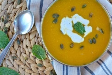 Soup, Butternut Squash-Lentil