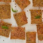 Crackers, Quinoa-Buckwheat with Pumpkin