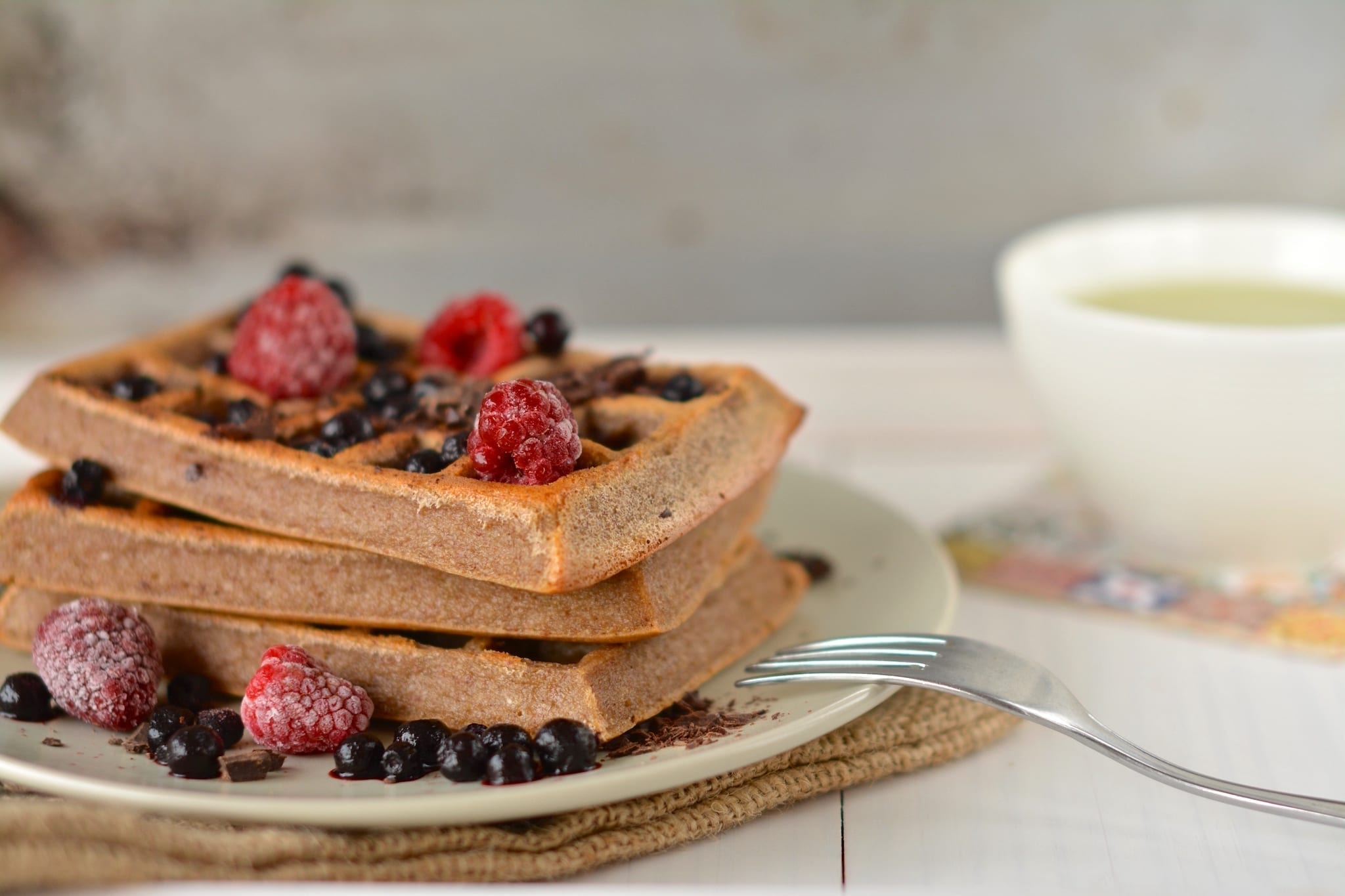 Waffles, Buckwheat-Millet