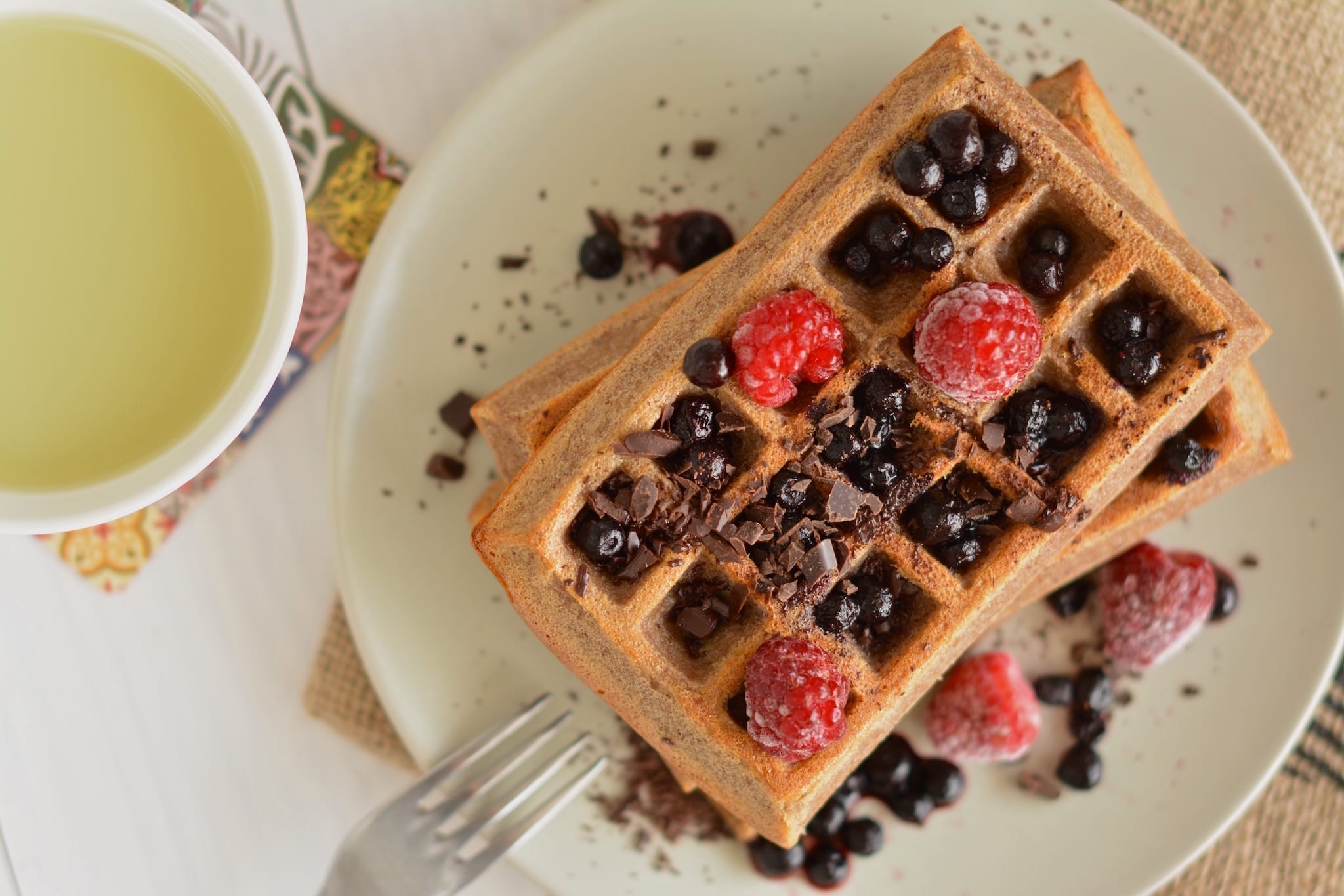 Waffles, Buckwheat-Millet