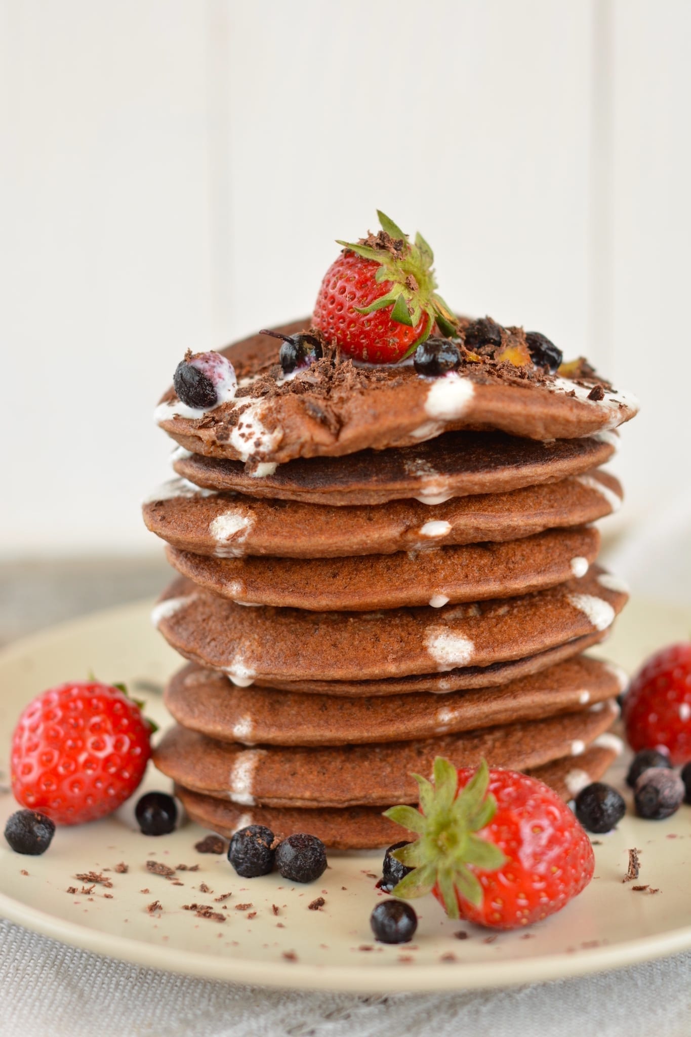 Pancakes, Carob-Buckwheat