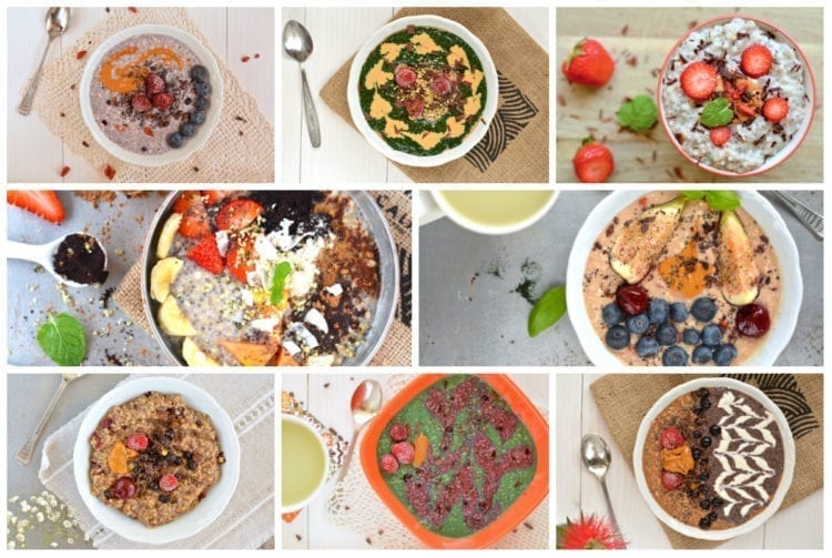 Porridge collage