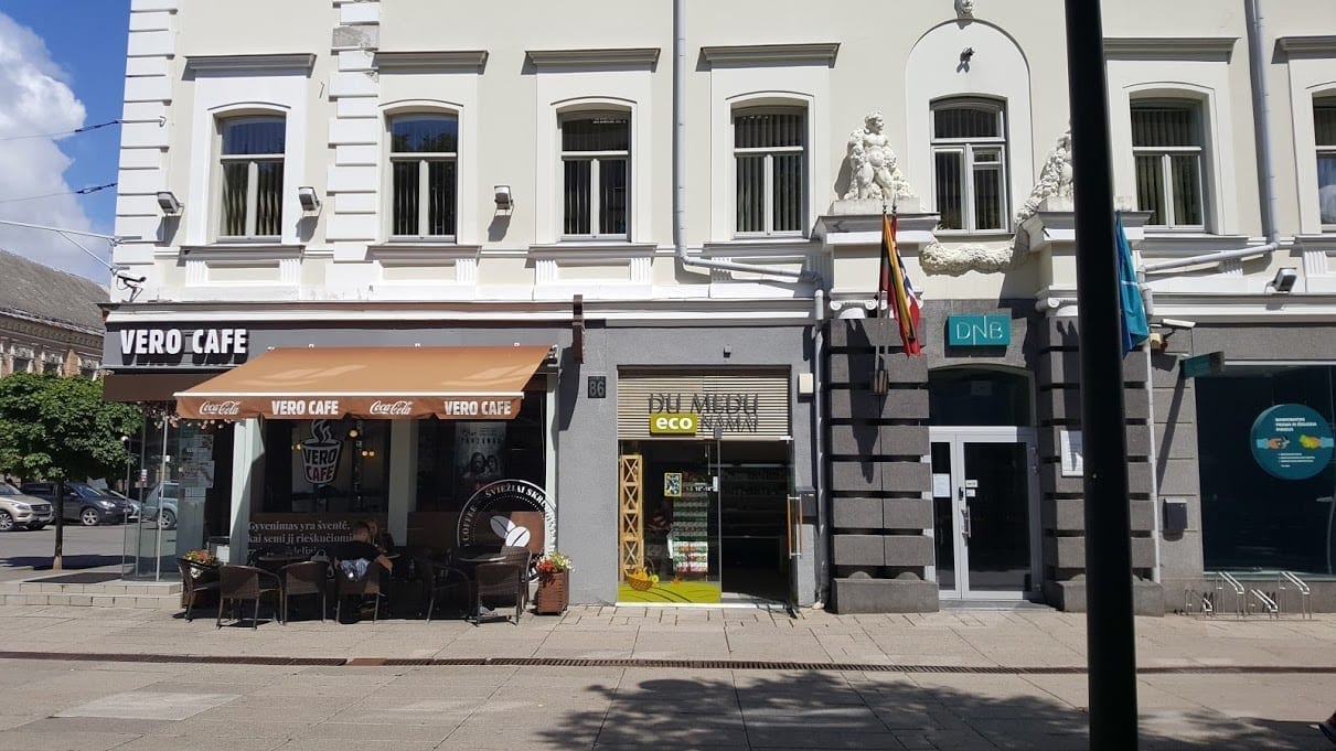 Organic shop Du Medu in Kaunas