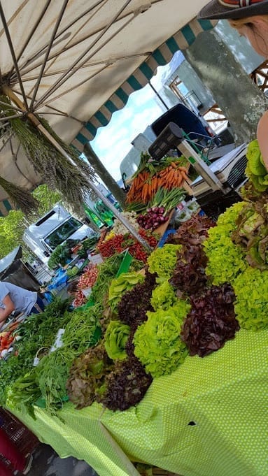 Farmer's market in Lyon