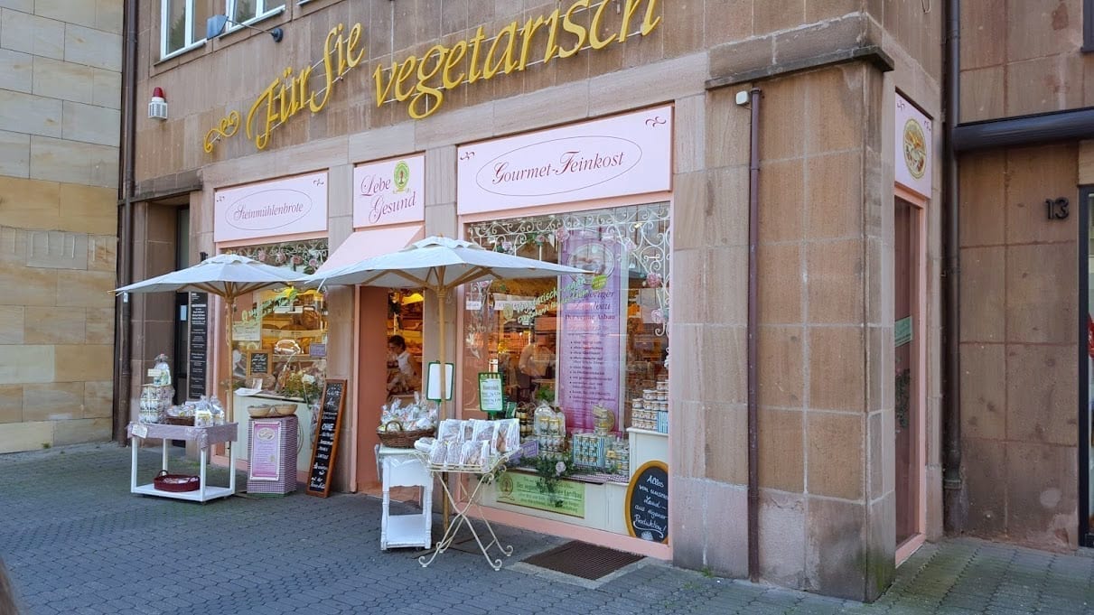 Vegan organic shop Lebe Gesund in Nürnberg