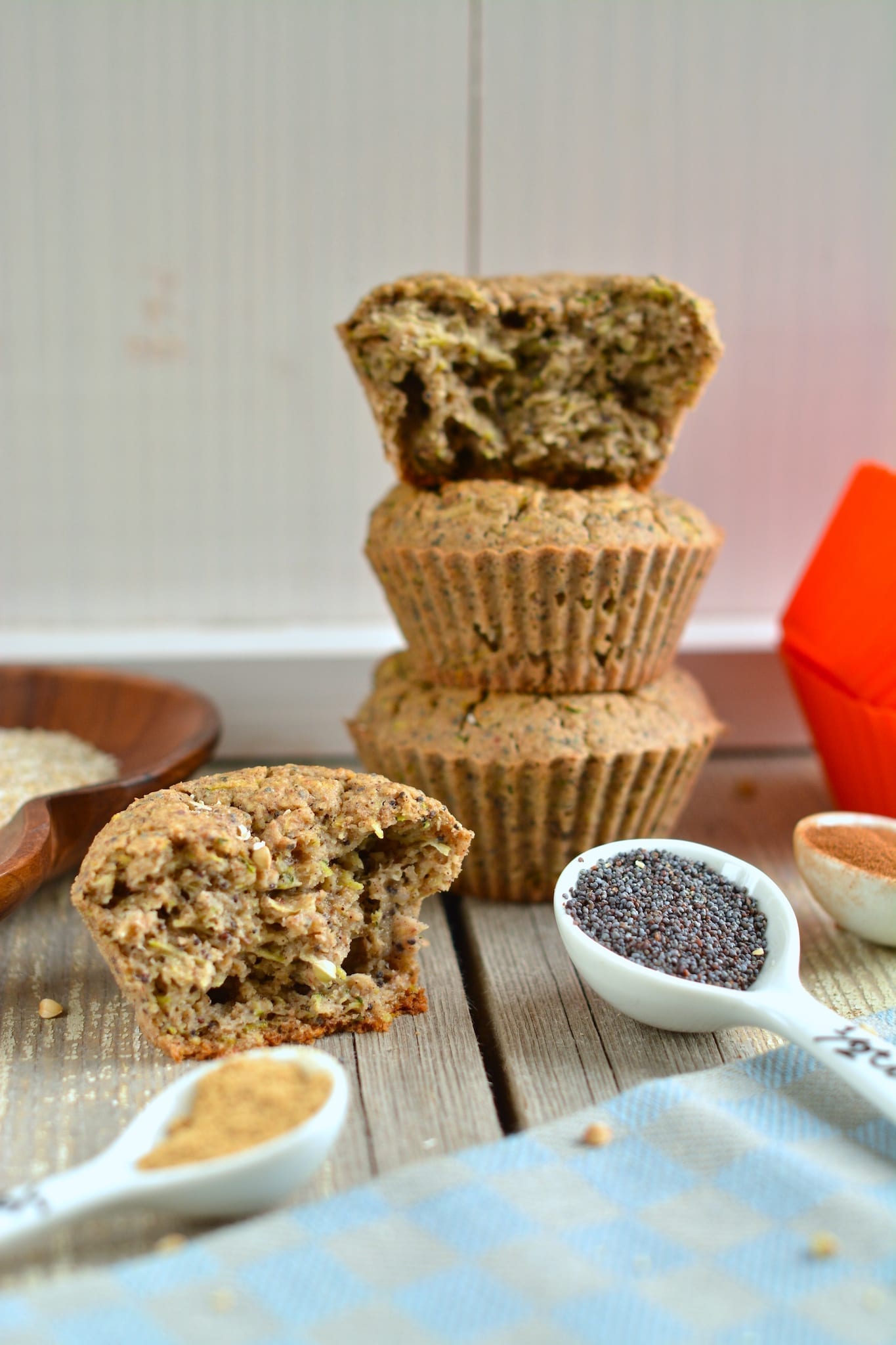 muffins-buckwheat-oat-bran-zucchini, candida fighting