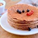 Pancakes, Oat Bran-Buckwheat, Candida Fighting, vegan candida diet meal plans