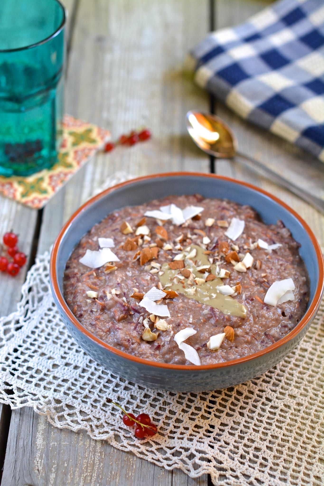 Porridge, Oat Bran-Buckwheat-Carrot