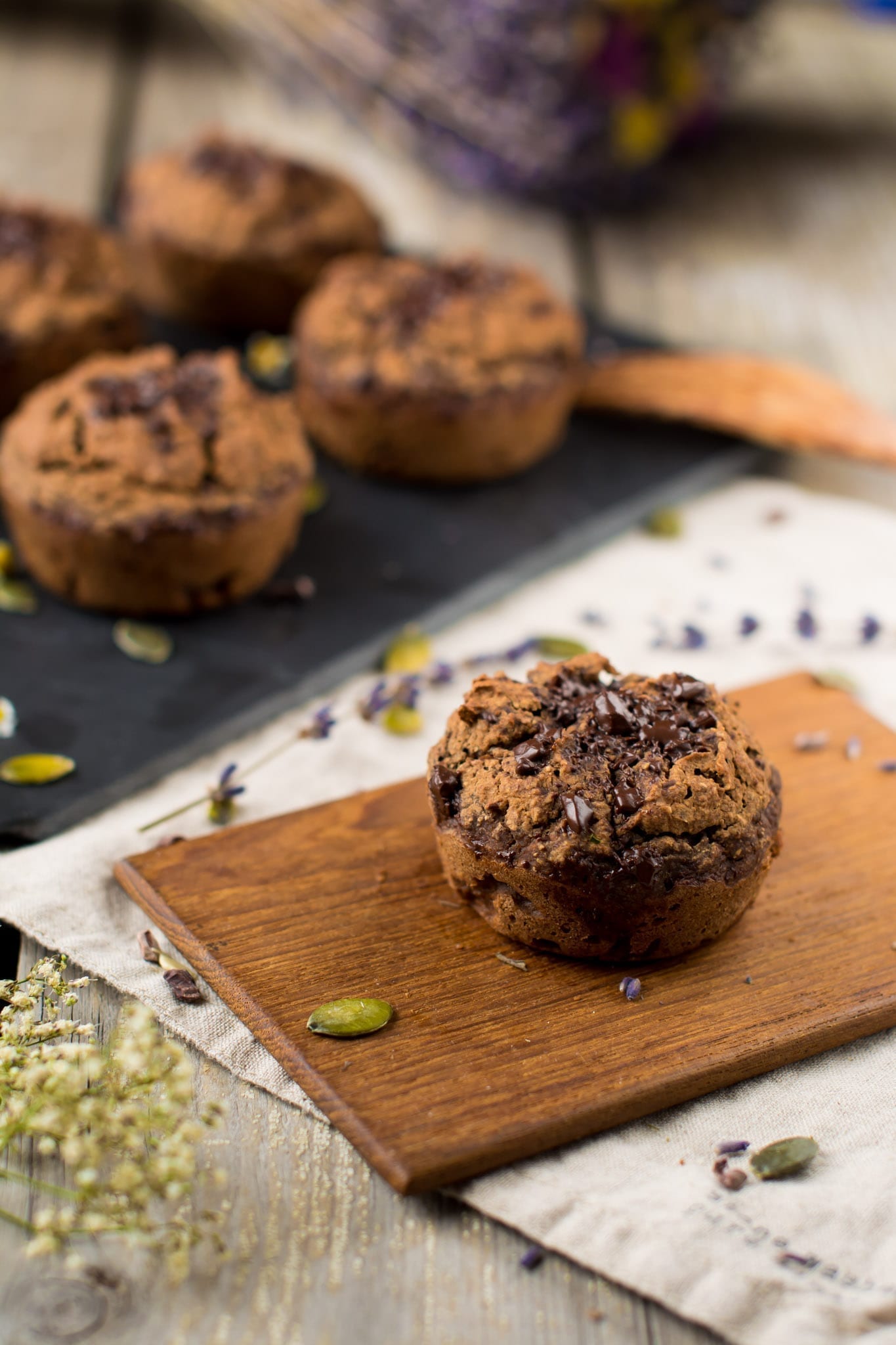 Muffins, Sweet Potato-Chocolate