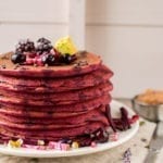 Pancakes, Tofu-Beet