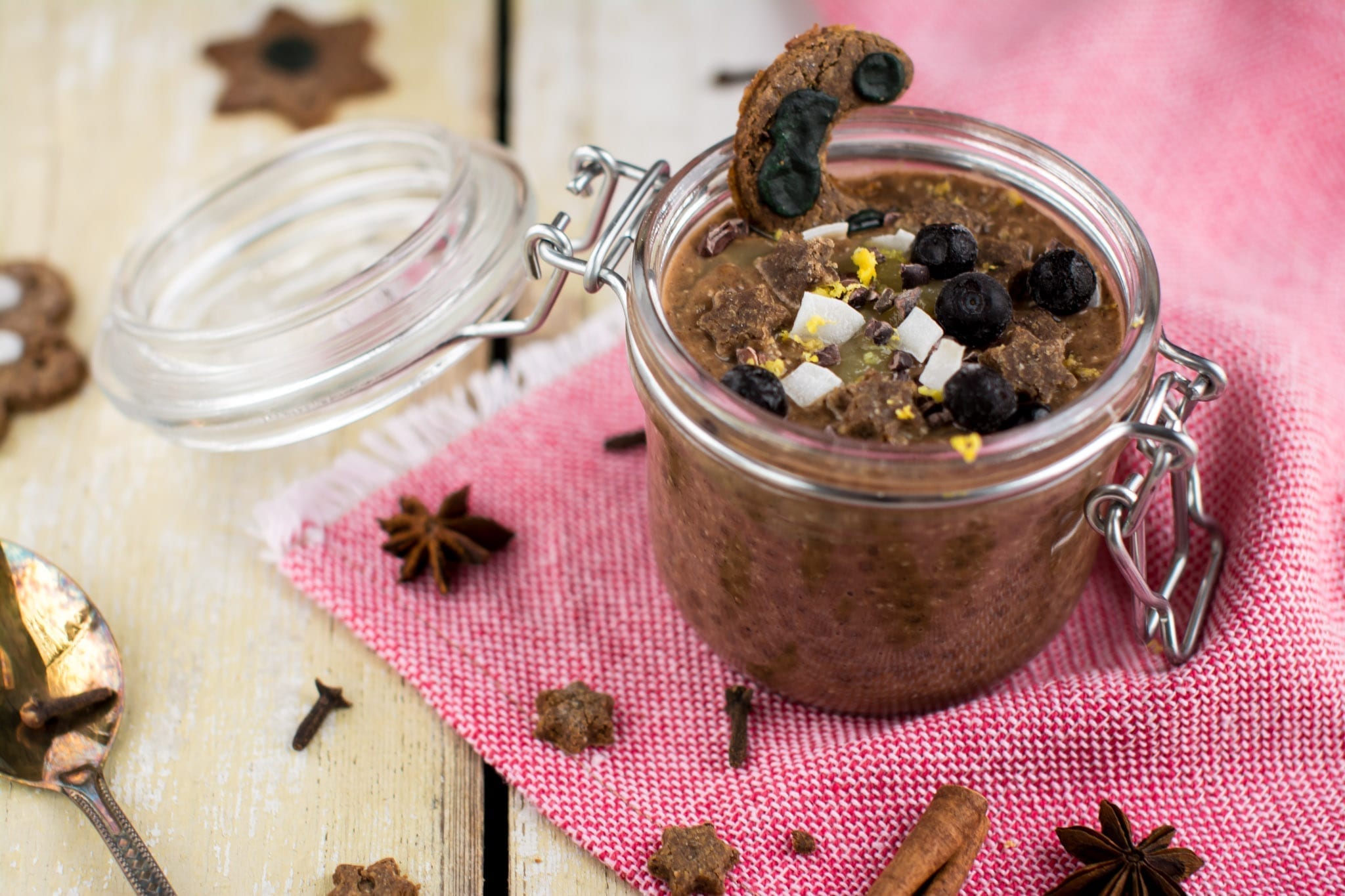 Pudding, Chia-Carob