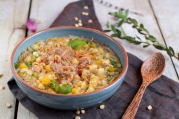 Soup, Split Pea-Rice Noodles