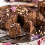 Vegan Buckwheat Brownies with Dark Chocolate, Oil-Free and Gluten-Free