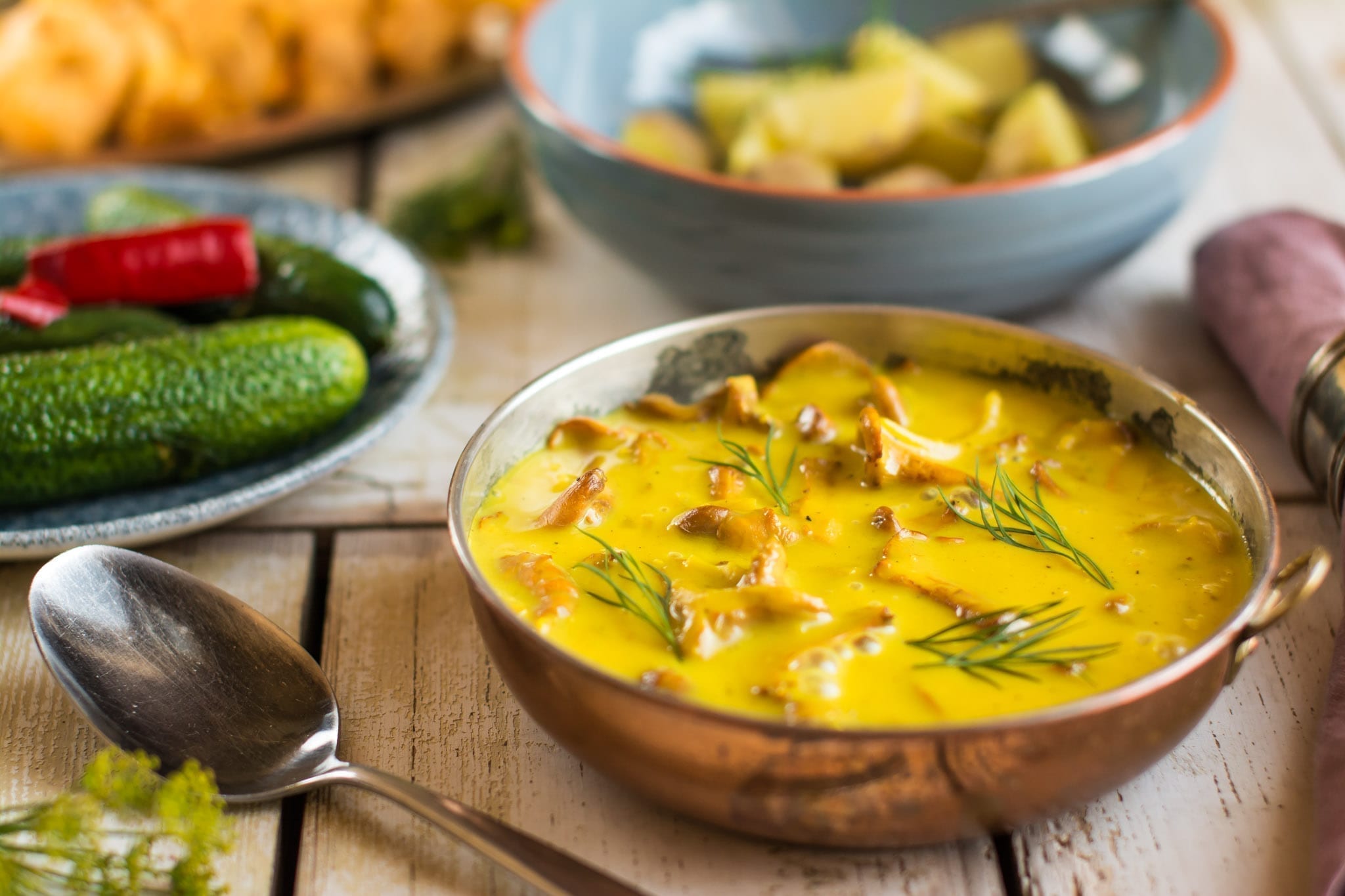 Vegan Chanterelle Mushroom Gravy