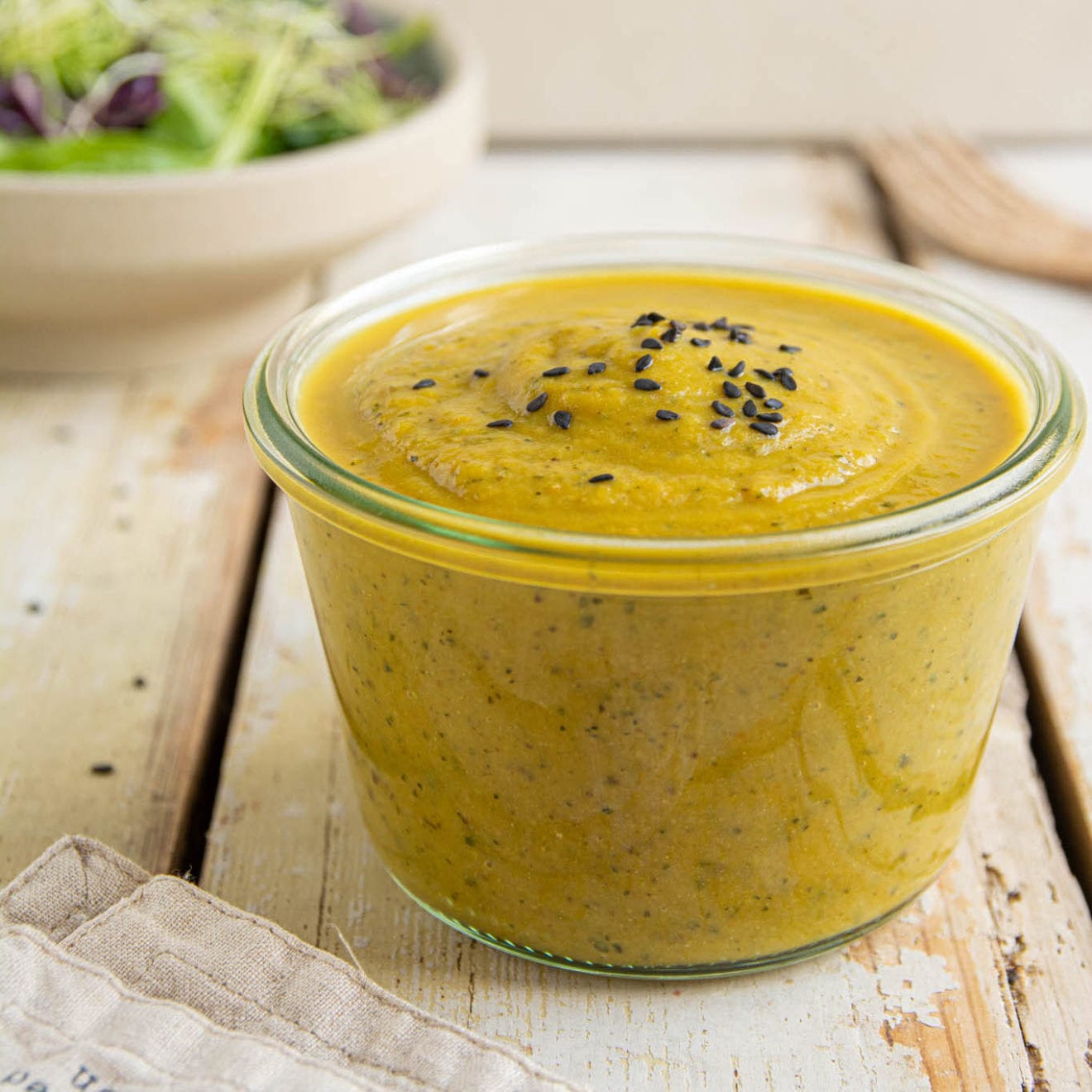 Oil-Free Vegan Salad Dressing [Gluten-Free & Low Fat]