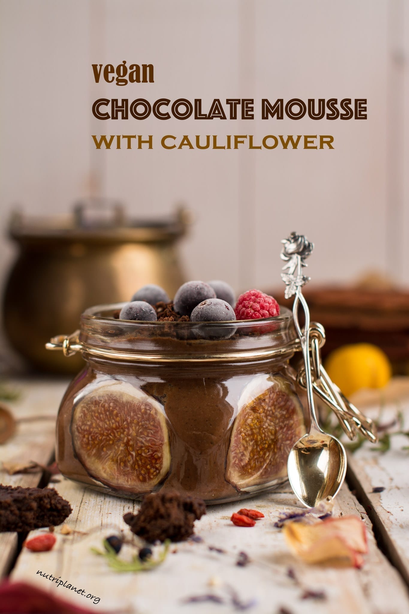 Vegan Chocolate Mousse Recipe with Cauliflower