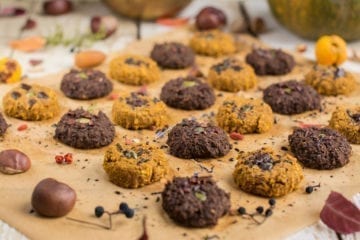 Vegan Pumpkin Chocolate Chip Cookies