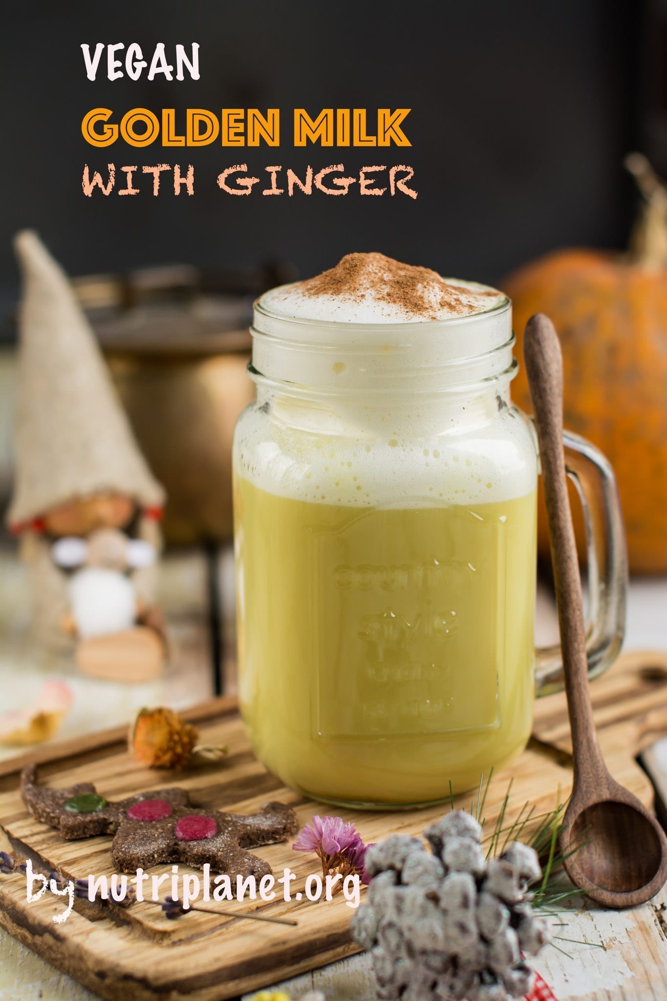 Golden Milk Recipe with Ginger