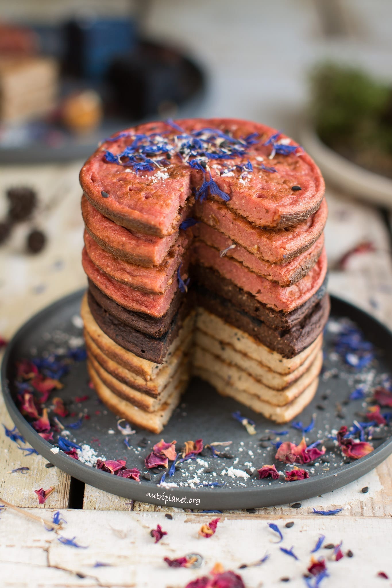 Vegan Lentil Pancakes with Buttermilk