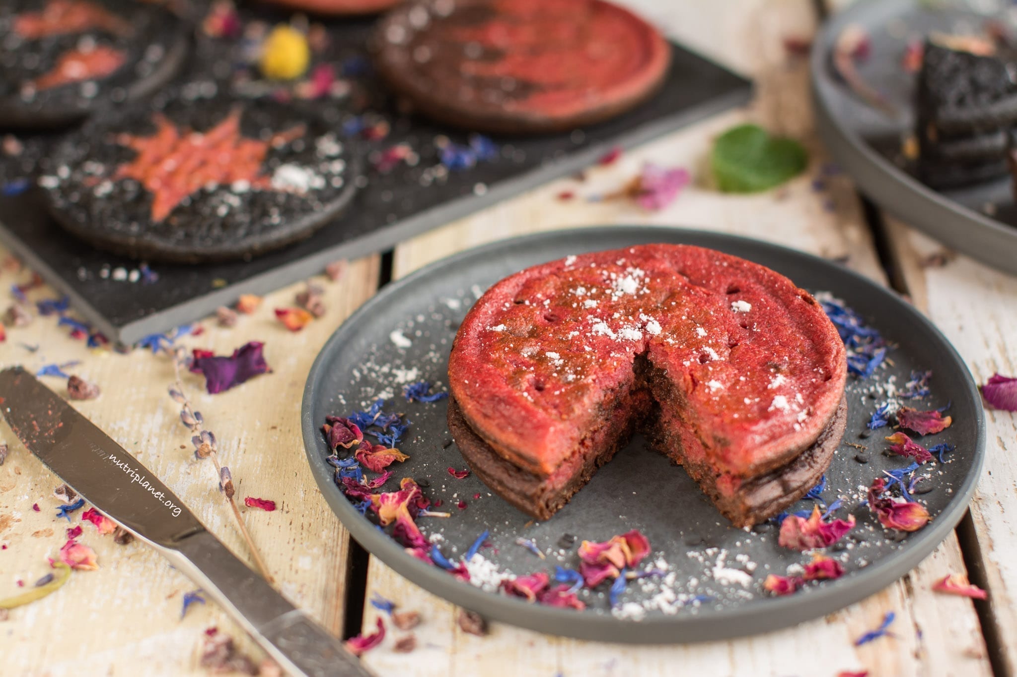 Vegan Lentil Pancakes with Buttermilk