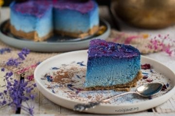 Raw Vegan Cheesecake Recipe with Cashews [Oil Free, Refined Sugar Free, Candida diet Friendly]