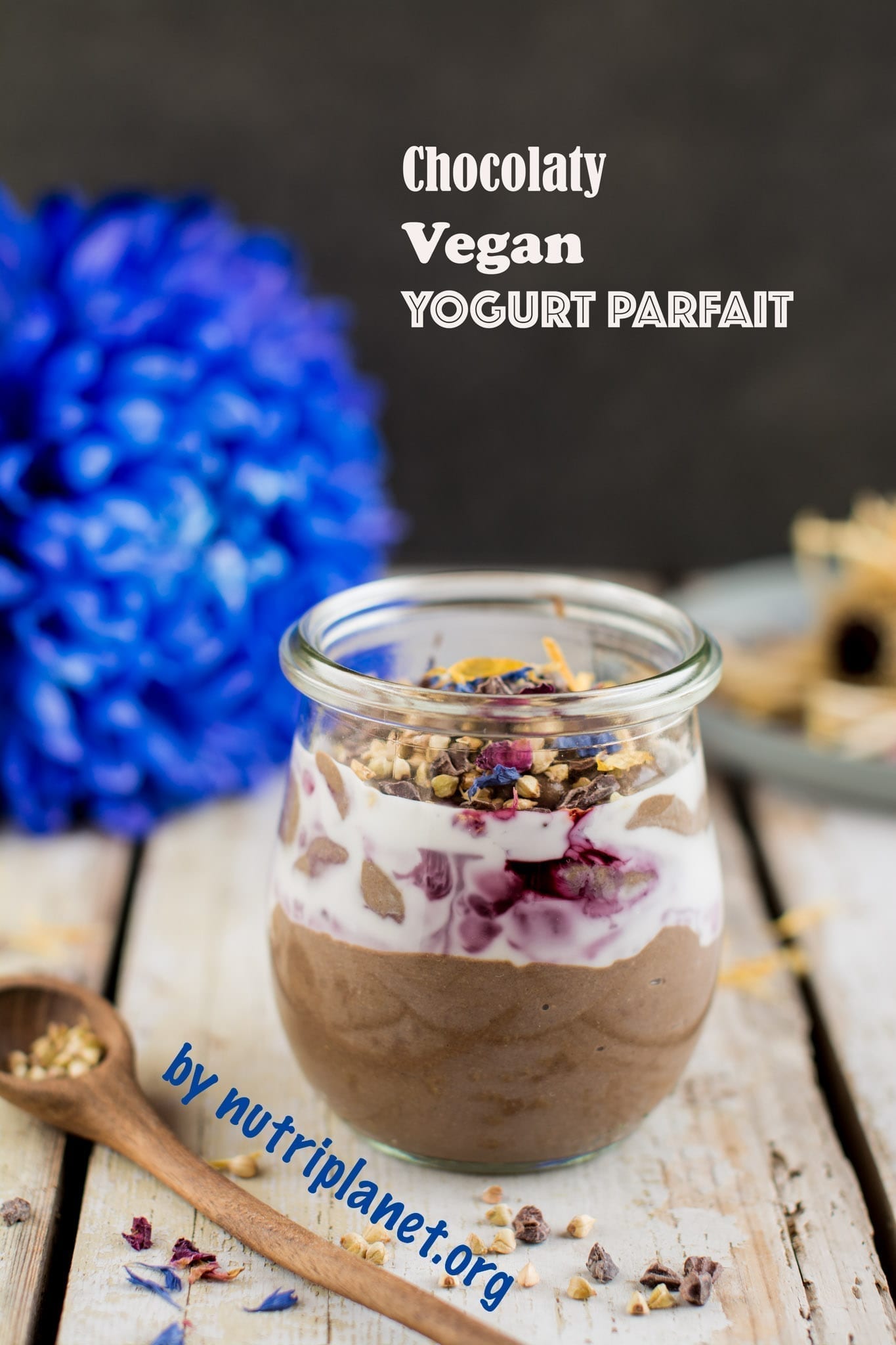 Chocolaty Vegan Yogurt Parfait