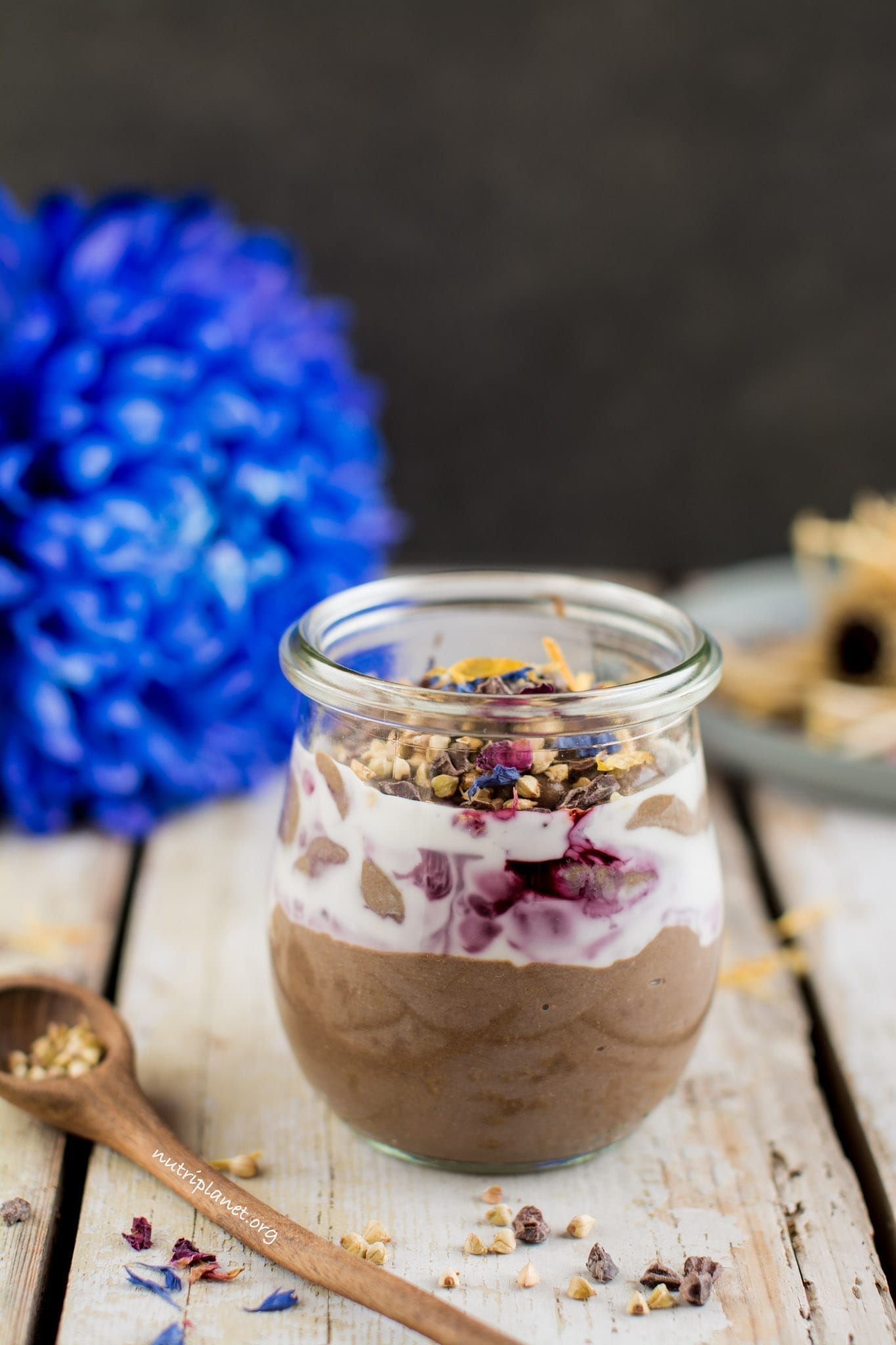 Chocolaty Vegan Yogurt Parfait