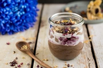 Chocolaty Vegan Yogurt Parfait