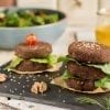 Black Bean Mushroom Burger